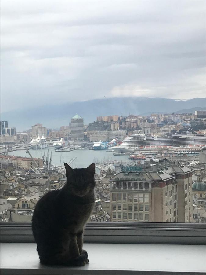Central Penthouse With Spectacular Sea And City Views Genova Kültér fotó
